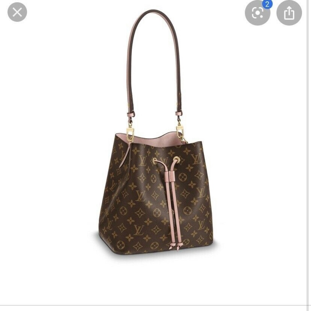 Pink Louis Vuitton neonoe